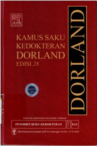 Kamus Saku Kedokteran Dorland Edisi 28