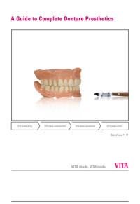 A GUIDE TO COMPLETE DENTURE PRODTHETICS