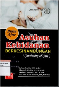 Buku Ajar Asuhan Kebidanan Berkesinambungan ,continuity of care