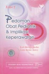 Pedoman Obat Pediatrik & Implikasi Keperawatan