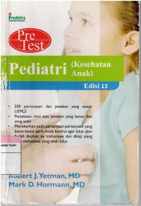 Pediatrik : Kesehatan Anak  Edisi. 13