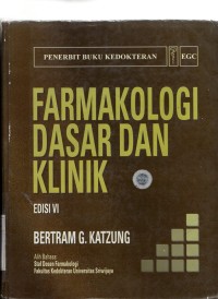 Farmakologi Dasar dan Klinik. Ed:6