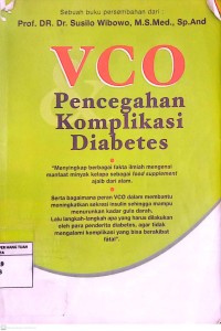 VCO Pencegahan Komplikasi Diabetes