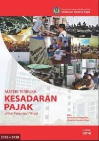 Materi Terbuka Kesadaran Pajak Untuk Perguruan Tinggi