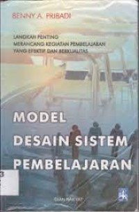 Model Desain Sistem Pembelajaran