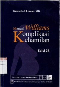 Manual Komplikasi Kehamilan Williams