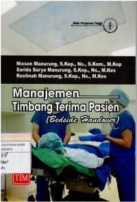 Manajemen Timbang Terima Pasien  ( Bedside Handove )