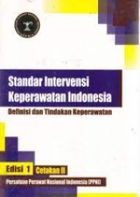 Standar Intervensi Keperawatan Indonesia