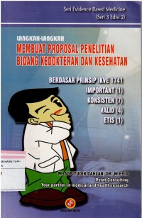 Langkah-Langkah Membuat Proposal Penelitian Bidang Kedokteran dan Kesehatan