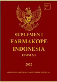 Farmakope Indonesia edisi vl jilid 1